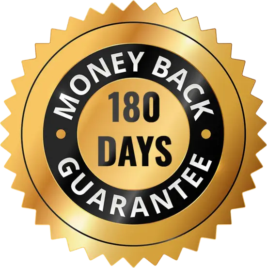 Vigor Boost 60-day money-back guarantee badge